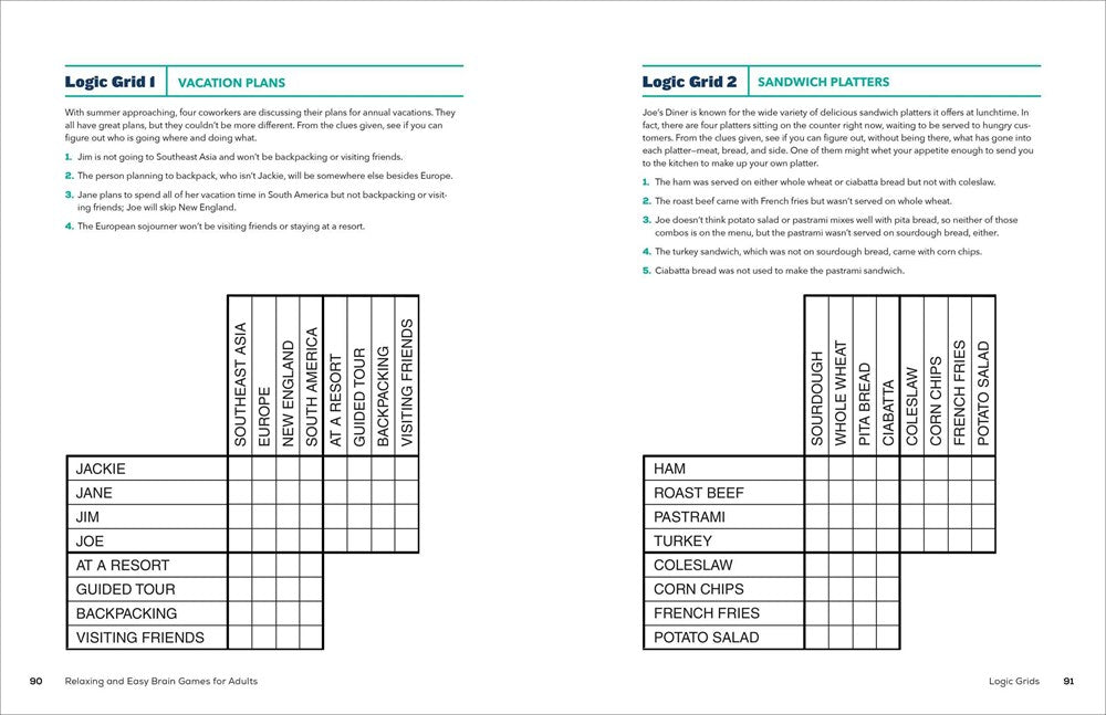 Relaxing Brain Games for Adults