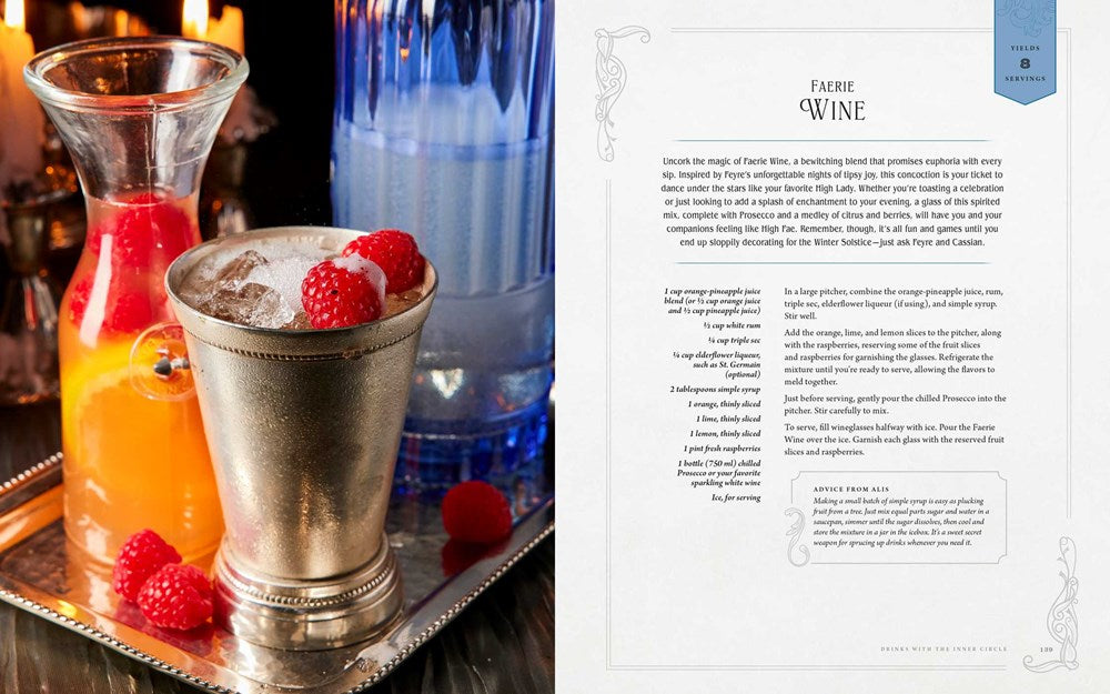 A Feast of Thorns and Roses: The Unofficial Cookbook of A Court of Thorns and Roses