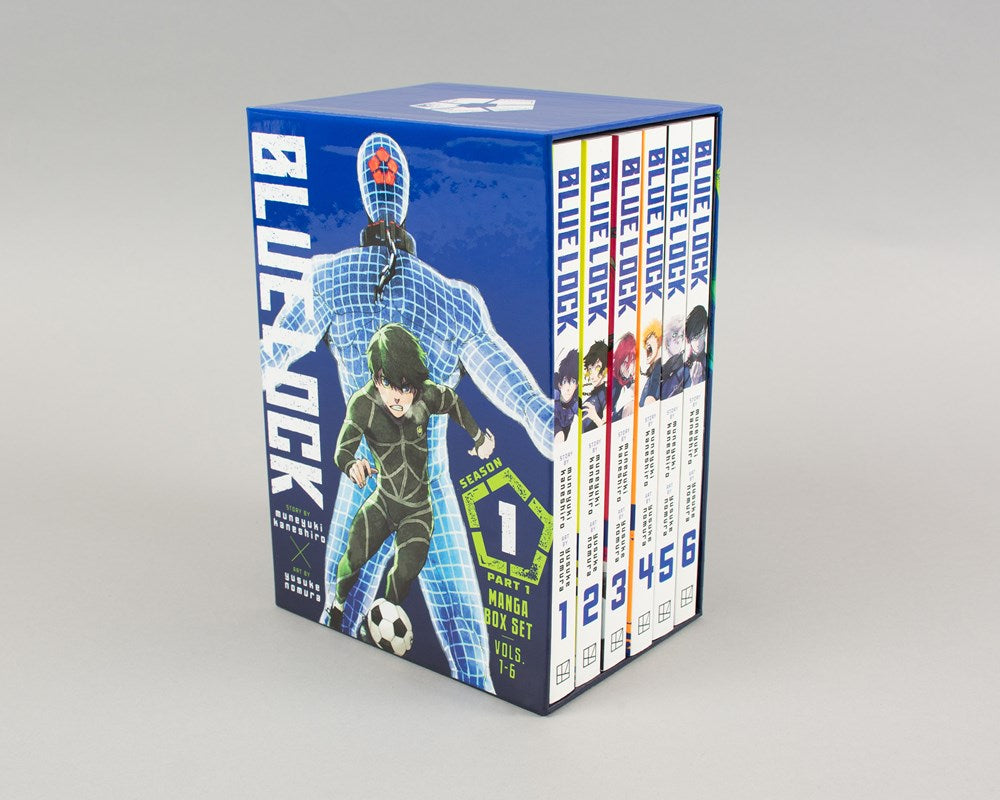 Blue Lock Season 1 Part 1 Manga Box Set (Blue Lock Manga Box Set)