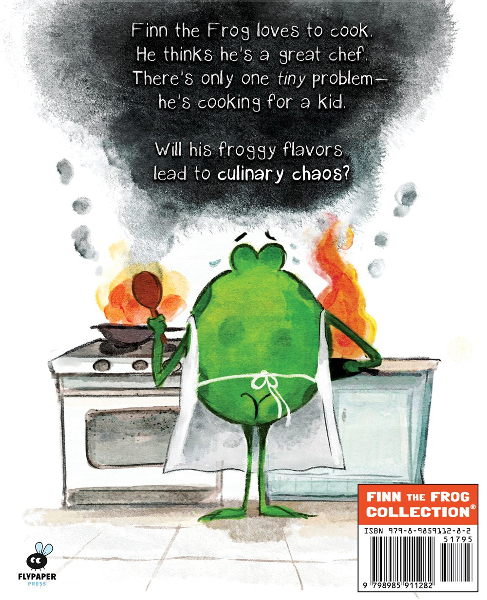 This Book Is On Fire!: A Funny And Interactive Story For Kids (Finn the Frog Collection(r))