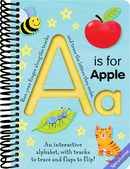 A is for Apple: An Interactive Alphabet With Tracks to Trace and Flaps to Flip! (Smart Kids Trace-and-Flip)