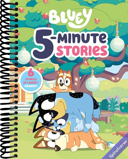 Bluey 5-Minute Stories: 6 Stories in 1 Book? Hooray!