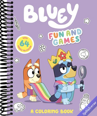 Bluey: Fun and Games: A Coloring Book