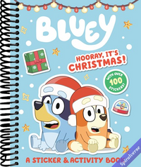 Bluey: Hooray, It's Christmas!: A Sticker & Activity Book
