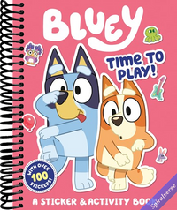 Bluey: Time to Play!: A Sticker & Activity Book