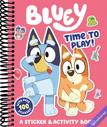 Bluey: Time to Play!: A Sticker & Activity Book
