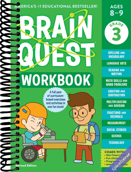 Brain Quest Workbook: 3rd Grade Revised Edition