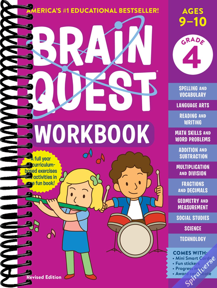 Brain Quest Workbook: 4th Grade Revised Edition