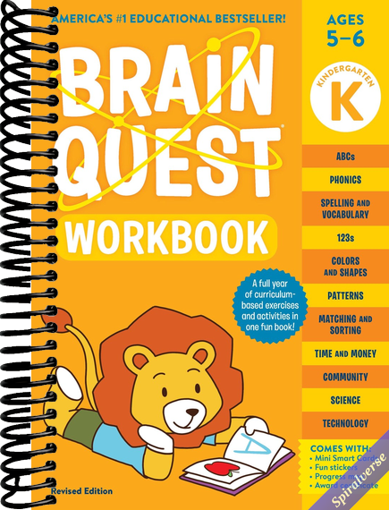 Brain Quest Workbook: Kindergarten Revised Edition