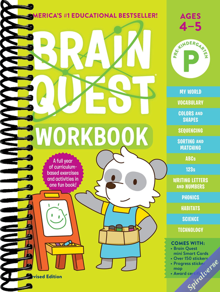 Brain Quest Workbook: Pre-K Revised Edition