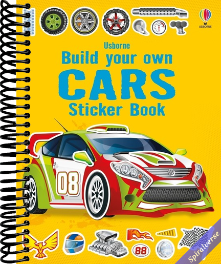 Build your own Cars Sticker book: Build And Customize your own Supercars in this Interactive Sticker Book