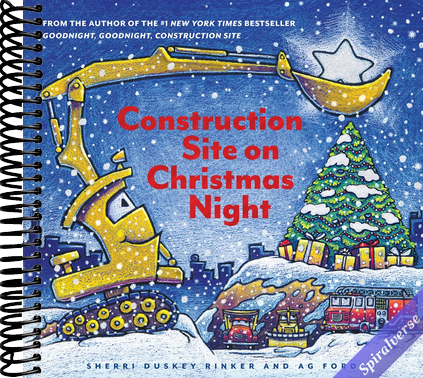 Construction Site on Christmas Night: (Christmas Book for Kids, Children's Book, Holiday Picture Book)