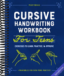 Cursive Handwriting Workbook for Teens: Exercises to Learn, Practice, and Improve