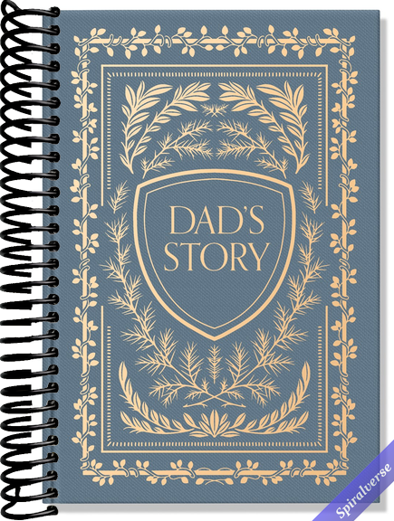 Dad's Story Journal (Linen Hardcover): A Memory and Keepsake Journal for My Family (Heirloom Story Books and Guided Journals)