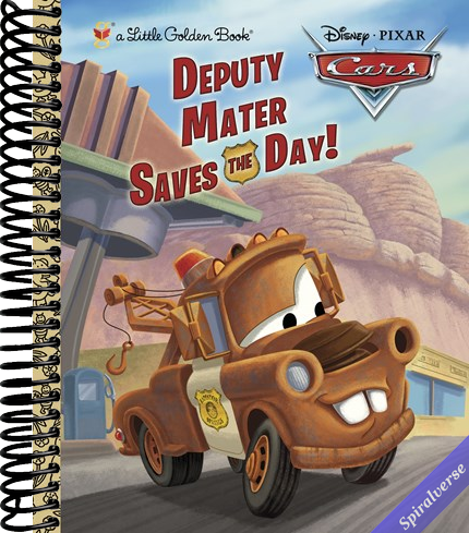Deputy Mater Saves the Day! (Disney/Pixar Cars) (Little Golden Book)