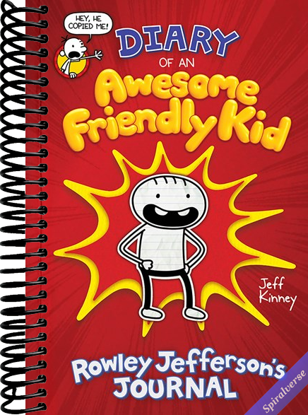 Diary of an Awesome Friendly Kid: Rowley Jefferson's Journal: From the Creator of Diary of a Wimpy Kid (The Awesome Friendly Kid Series)