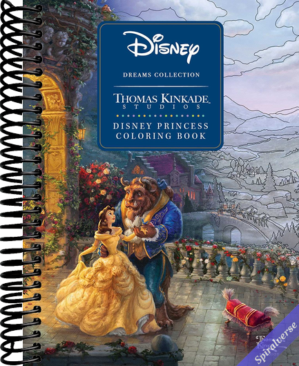 Disney Dreams Collection Thomas Kinkade Studios Disney Princess Coloring Book