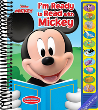 Disney Mickey Mouse Clubhouse - I'm Ready to Read With Mickey Sound Book - Play-a-Sound - PI Kids