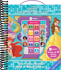 Disney Princess Ariel, Rapunzel, Belle, and More!- Dream Big Princess Me Reader and 8-Book Library - PI Kids
