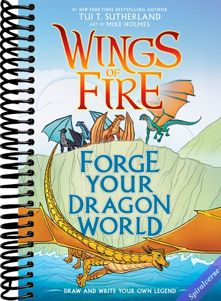 Forge Your Dragon World: A Wings of Fire Creative Guide (Wings of Fire Graphix)
