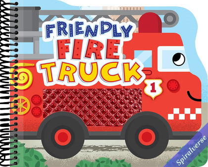 Friendly Fire Truck - Touch and Feel Board Book - Sensory Board Book