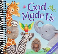 God Made Us - Inspirational Christian Board Book for Kids | Faith-Based Story Celebrating Individuality & God's Love | Perfect Gift for Toddlers