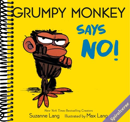 Grumpy Monkey Says No! (Grumpy Monkey Board Books)