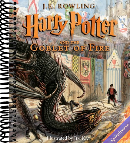 Harry Potter and the Goblet of Fire: The Illustrated Edition (Harry Potter, Book 4) (4)