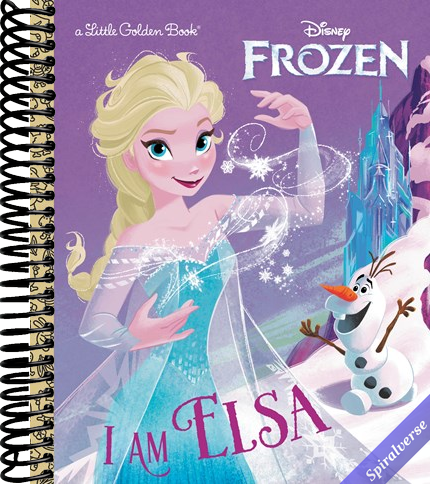 I Am Elsa (Disney Frozen) (Little Golden Book)