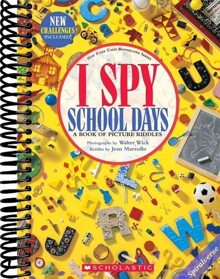 I Spy School Days: A Book of Picture Riddles