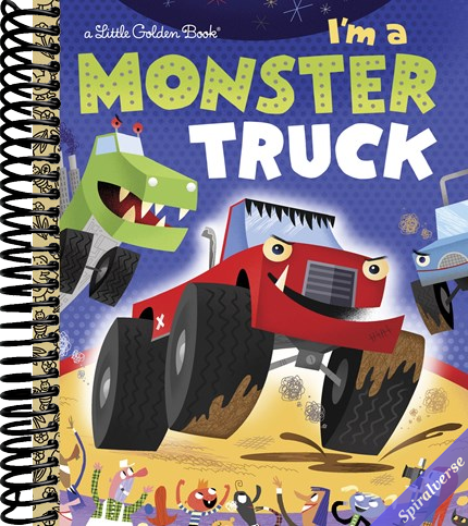 I'm a Monster Truck (Little Golden Book)