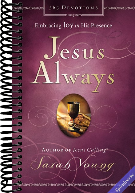 Jesus Always, Padded Hardcover, with Scripture References: Embracing Joy in His Presence (A 365-Day Devotional) - The Perfect Christian Christmas Gift