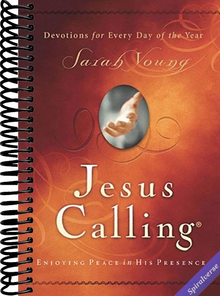 Jesus Calling, Padded Hardcover, with Scripture References: Enjoying Peace in His Presence (A 365-Day Devotional) - The Perfect Christian Gift for Lent and Easter