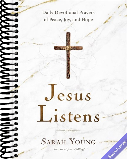 Jesus Listens: Daily Devotional Prayers of Peace, Joy, and Hope (A 365-Day Prayer Book) - The Perfect Christian Christmas Gift