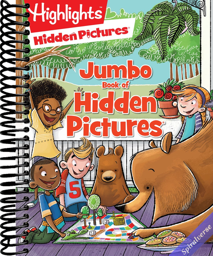 Jumbo Book of Hidden Pictures: Puzzle Activity Book for Kids Packed with More than 200 Hidden Pictures and Funny Seek and Find Challenges for Ages 6 and Up (Highlights Jumbo Books & Pads)