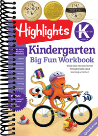 Kindergarten Big Fun Workbook: Kids Workbook with Tracing Worksheets, Alphabet Practice, Math Activities and Puzzles for Kindergarten Prep and Learning