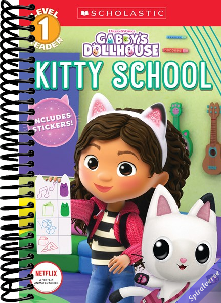 Kitty School (Gabby's Dollhouse: Scholastic Reader, Level 1)
