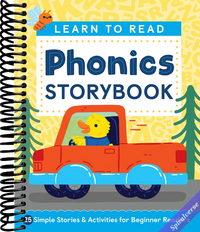 Learn to Read: Phonics Storybook: 25 Simple Stories & Activities for Beginner Readers