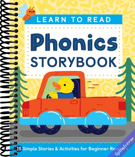 Learn to Read: Phonics Storybook: 25 Simple Stories & Activities for Beginner Readers