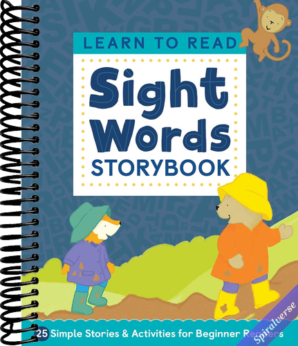 Learn to Read: Sight Words Storybook: 25 Simple Stories & Activities for Beginner Readers