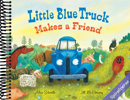 Little Blue Truck Makes a Friend: A Friendship Book for Kids - A Gentle Story About Welcoming Farm Animals