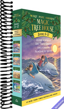Magic Tree House Boxed Set, Books 9-12: Dolphins at Daybreak, Ghost Town at Sundown, Lions at Lunchtime, and Polar Bears Past Bedtime