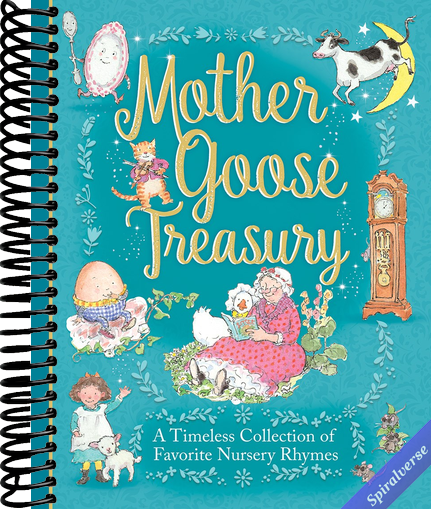 Mother Goose Treasury: A Beautiful Collection of Favorite Nursery Rhymes for Children (Hardcover Storybook Treasury)