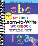 My First Learn-to-Write Workbook: Practice for Kids with Pen Control, Line Tracing, Letters, and More! (My First Preschool Skills Workbooks)