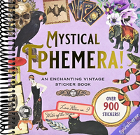 Mystical Ephemera! An Enchanting Vintage Sticker Book (over 900 stickers)