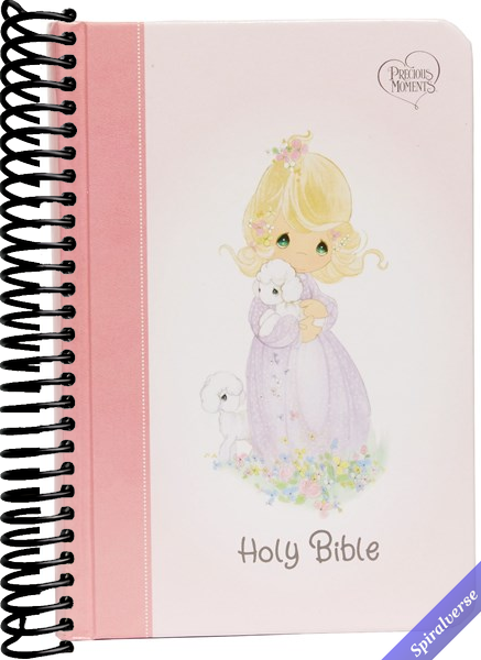 NKJV, Precious Moments Small Hands Bible, Hardcover, Pink, Comfort Print: Holy Bible, New King James Version