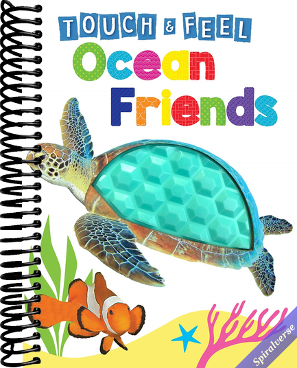Ocean Friends - Touch and Feel Board Book - Sensory Board Book