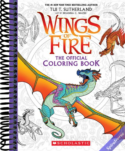 Official Wings of Fire Coloring Book | The Perfect Stocking Stuffer!