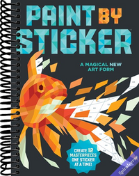 Paint by Sticker (Official): Create 12 Masterpieces One Sticker at a Time!