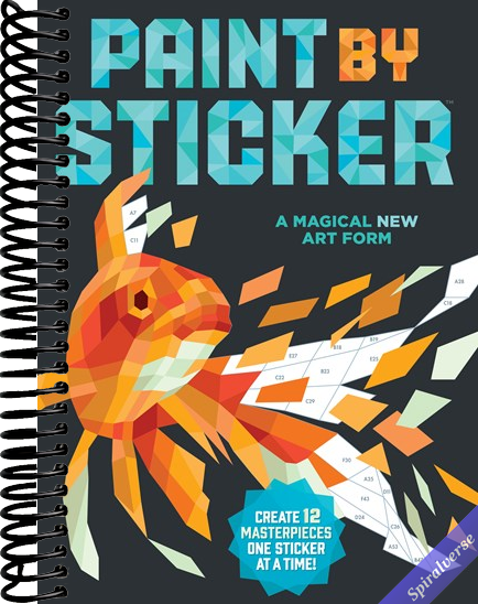 Paint by Sticker (Official): Create 12 Masterpieces One Sticker at a Time!